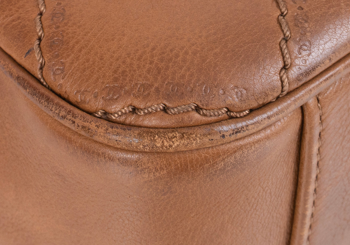 Chanel Brown Quilted Coco Sporran Shoulder Bag