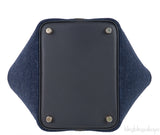 Picotin 18 Blue Nuit Feutre Wool & Black Swift GHW