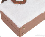 Fey Mini Shearling Box Bag