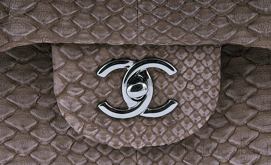 Jumbo CC Brown Python Flap