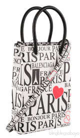 Bonjour Paris Shopping Phone Holder Bag