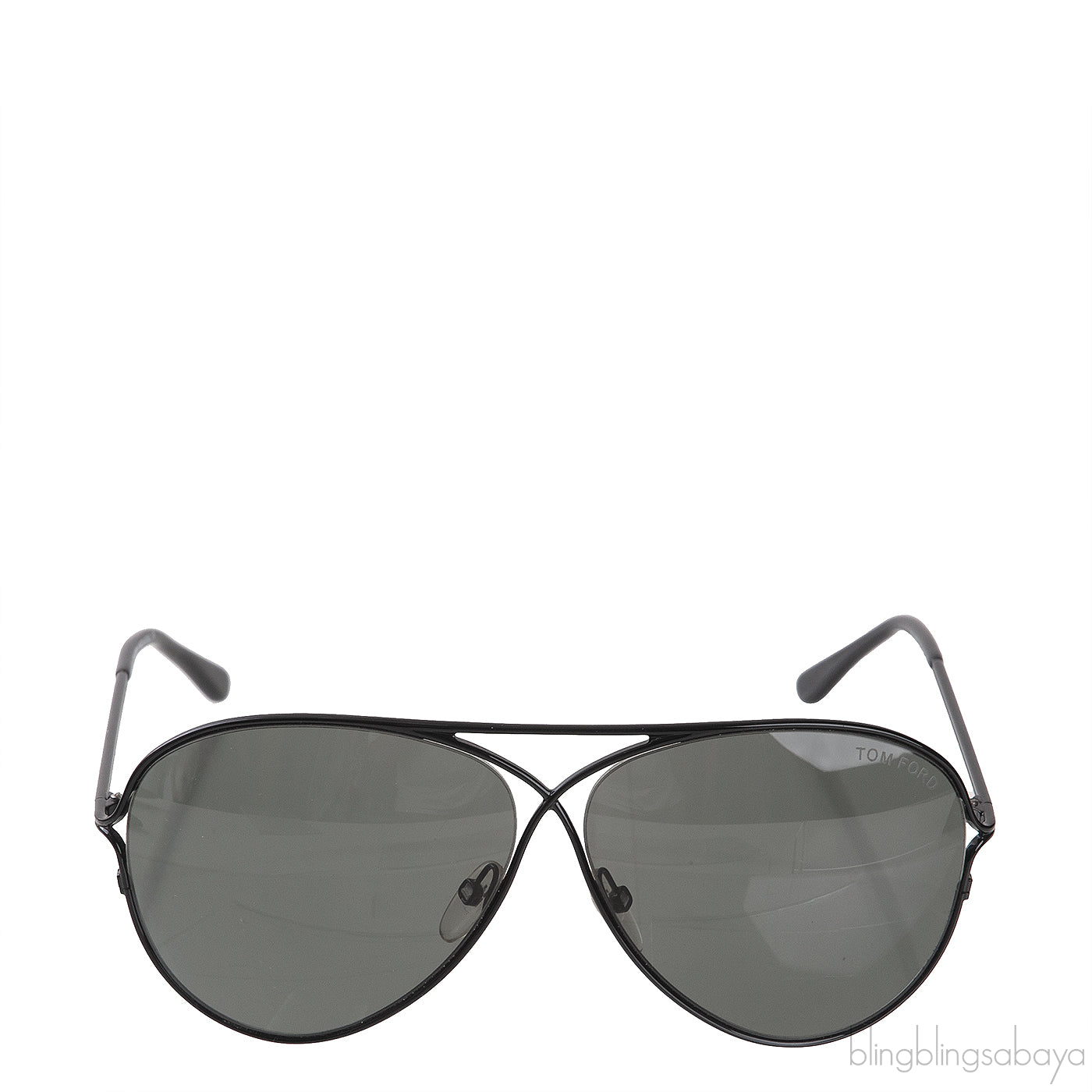 Peter TF142 Black Aviator Sunglasses