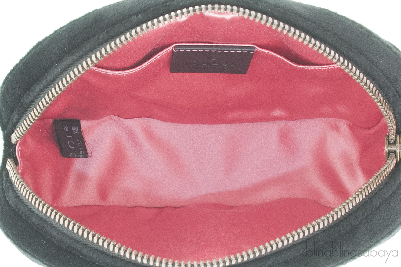 GG Marmont Velvet Belt Bag