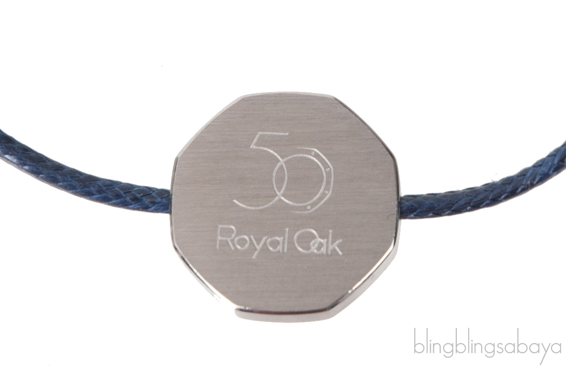 St Royal Oak 50 Anniversary Adjustable Cord Bracelet