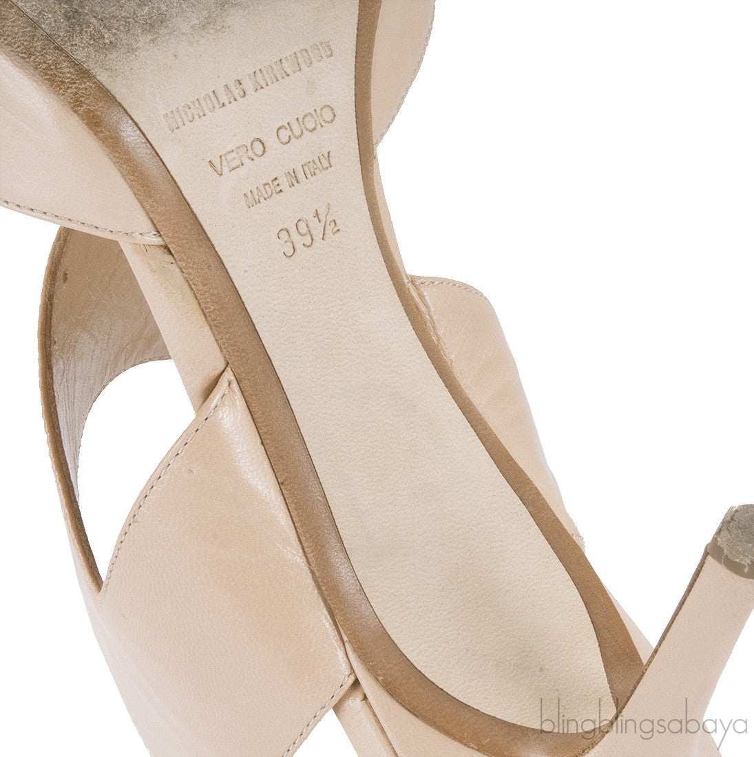 Nude Leda Leather Pump