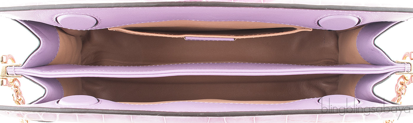 Ophidia Crocodile Shoulder Bag