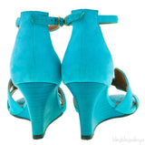 Turquoise Legend Wedge Sandals