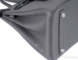 Birkin 30 Etain Togo PHW