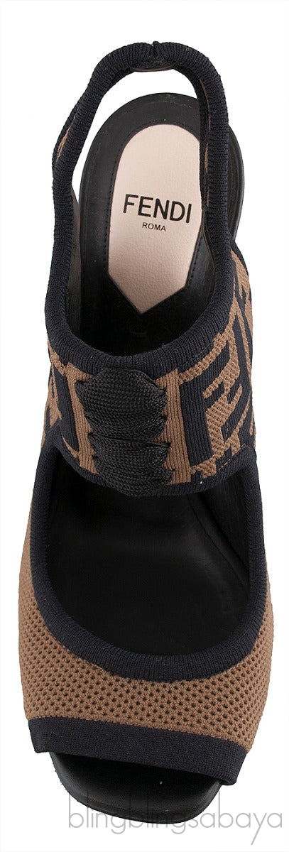 FF Logo Stretch Sandals