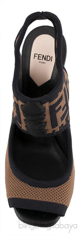 FF Logo Stretch Sandals