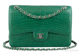 Classic Jumbo Emerald Green Crocodile