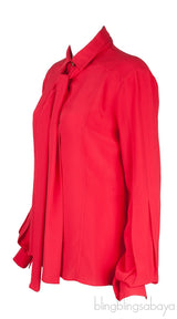 Red Long Sleeve Shirt
