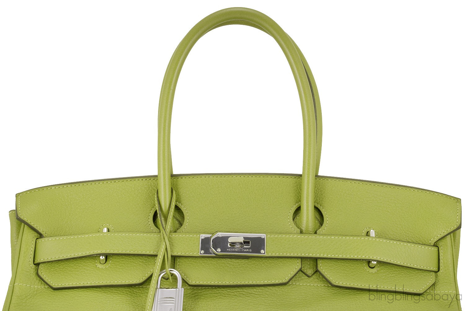 JPG Shoulder Birkin 42 Vert Anis