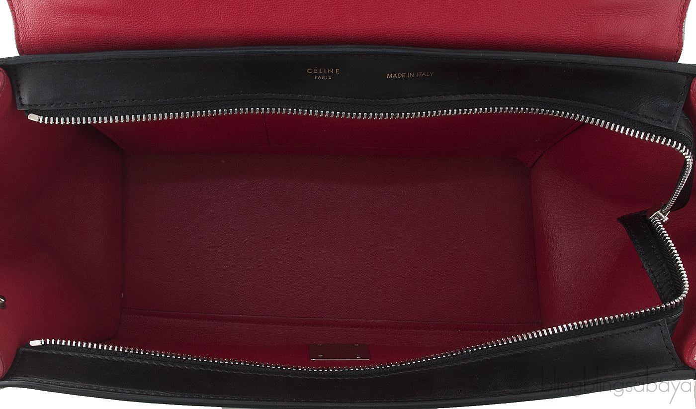 Trapeze Luggage Tri-color Pony Hair*