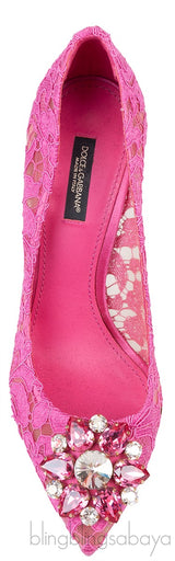 Belucci Taormina Lace Pumps