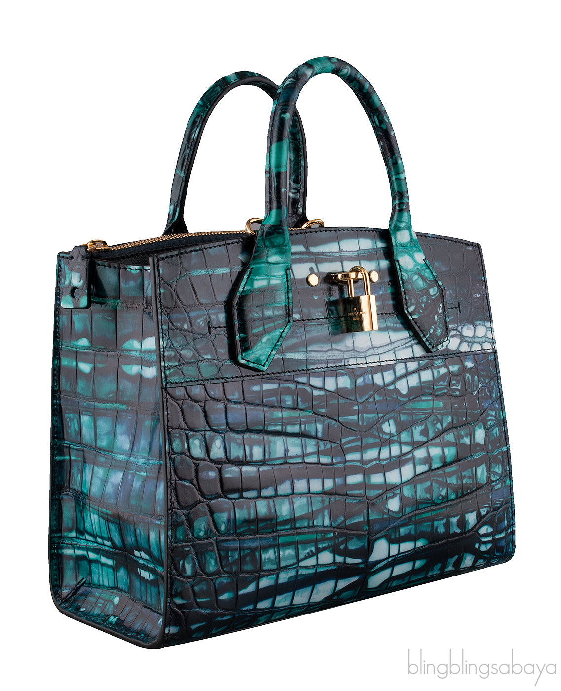 City Steamer Crocodile Bag PM