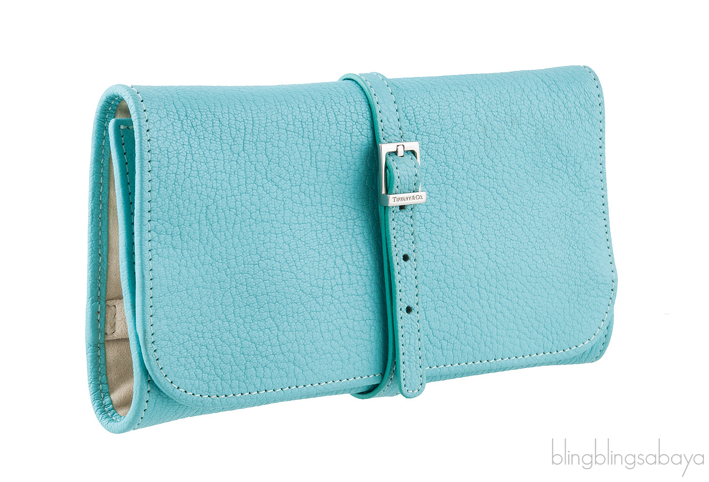 Tiffany Blue Travel Jewelry Roll