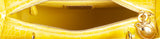 Lady Dior Yellow Crocodile Medium Bag