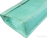 Tiffany Blue Cornelia Lunch Box Crocodile Bag