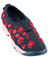 Navy  Blue Dior Fushion Sneakers