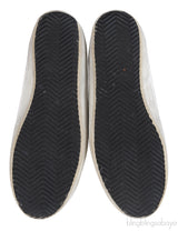 Golden goose White Distressed Printed Leather & Suede Sneakers