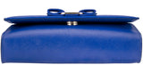 Blue Ginny Mini Leather Shoulder Bag