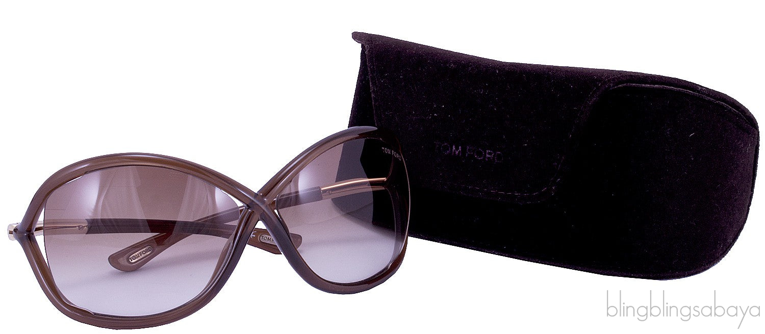 Tom Ford Whitney Brown Sunglasses