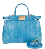 Blue Python Mini Peekaboo