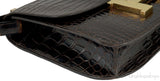 Vintage Constance Brown Crocodile