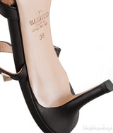 Leopard Pony Hair Rockstuds Pumps