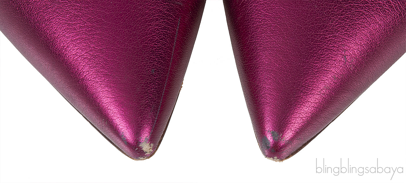 Metallic Purple PVC Plexi Pump