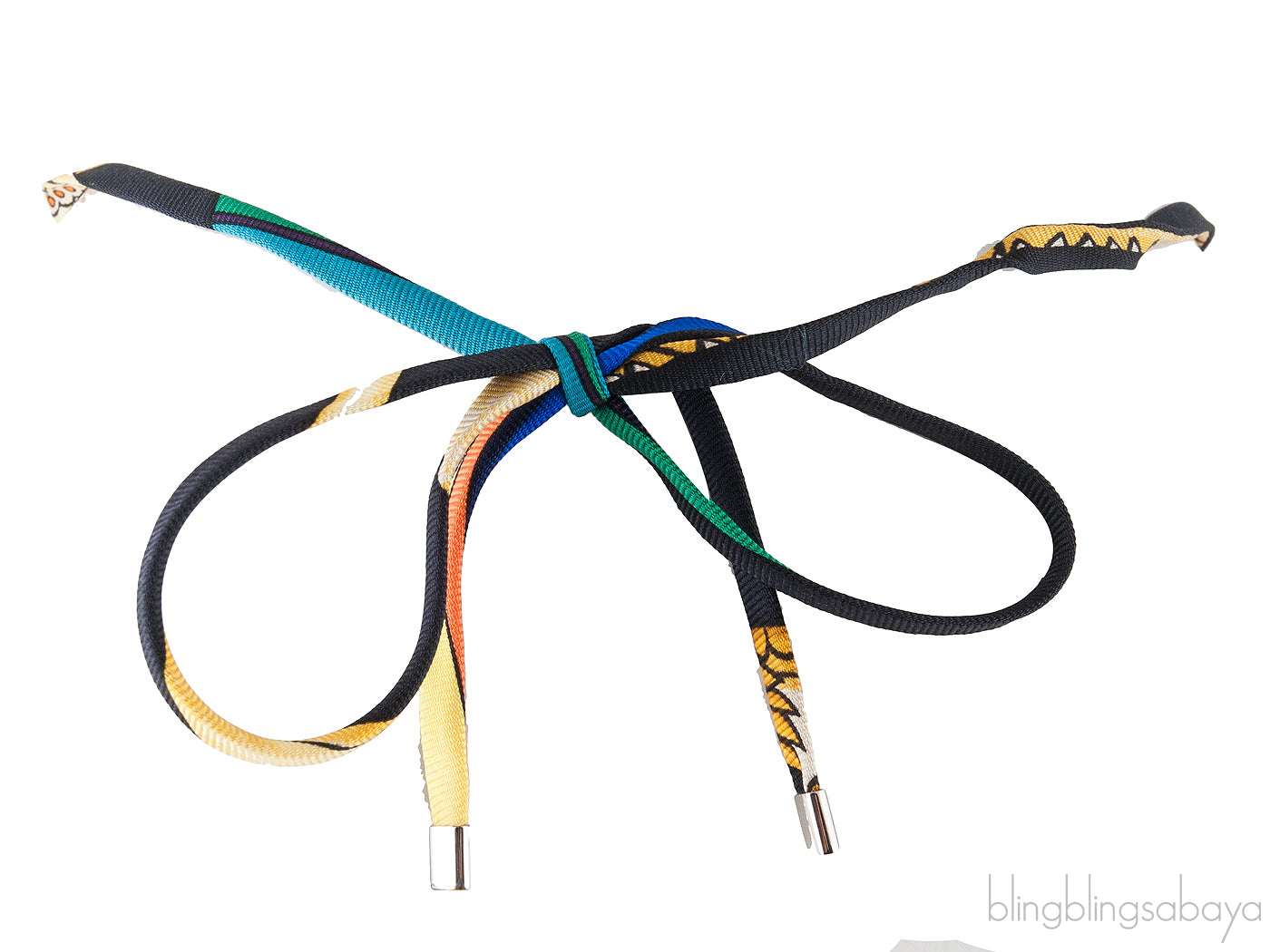 Multicolor Silk Necklace