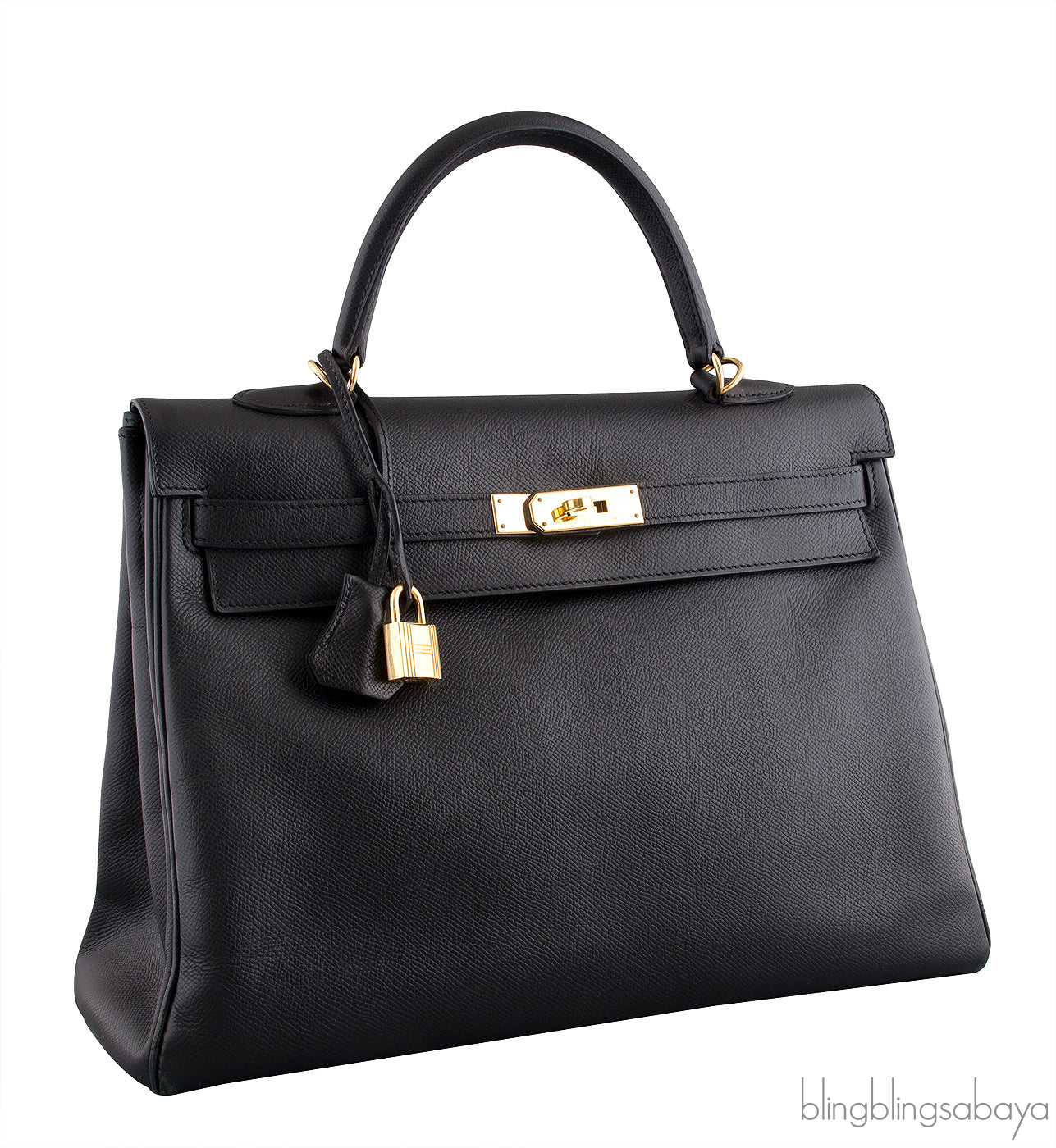 Kelly 35 Black Epsom Retourne