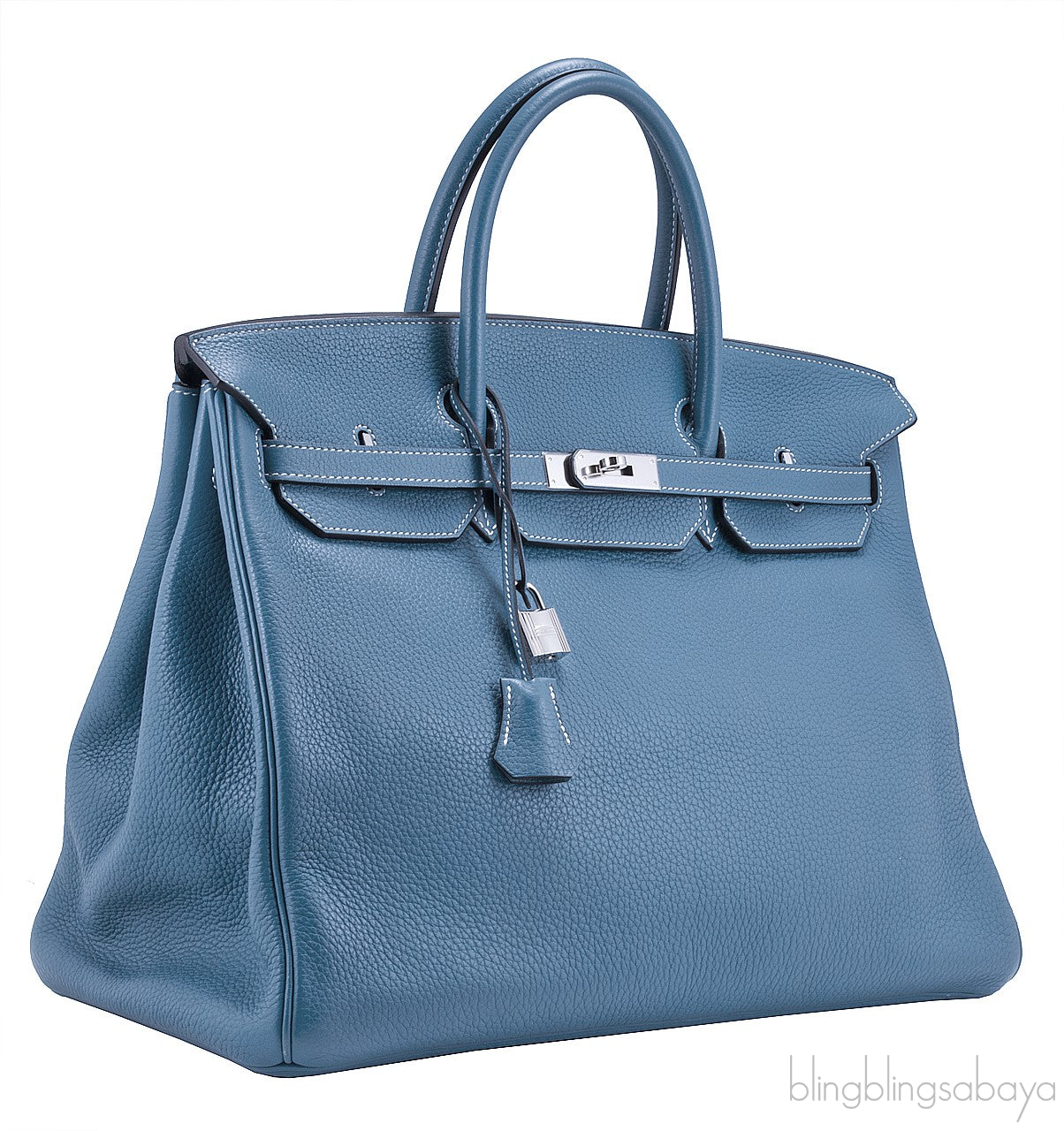 Birkin 40 Blue Jean Togo