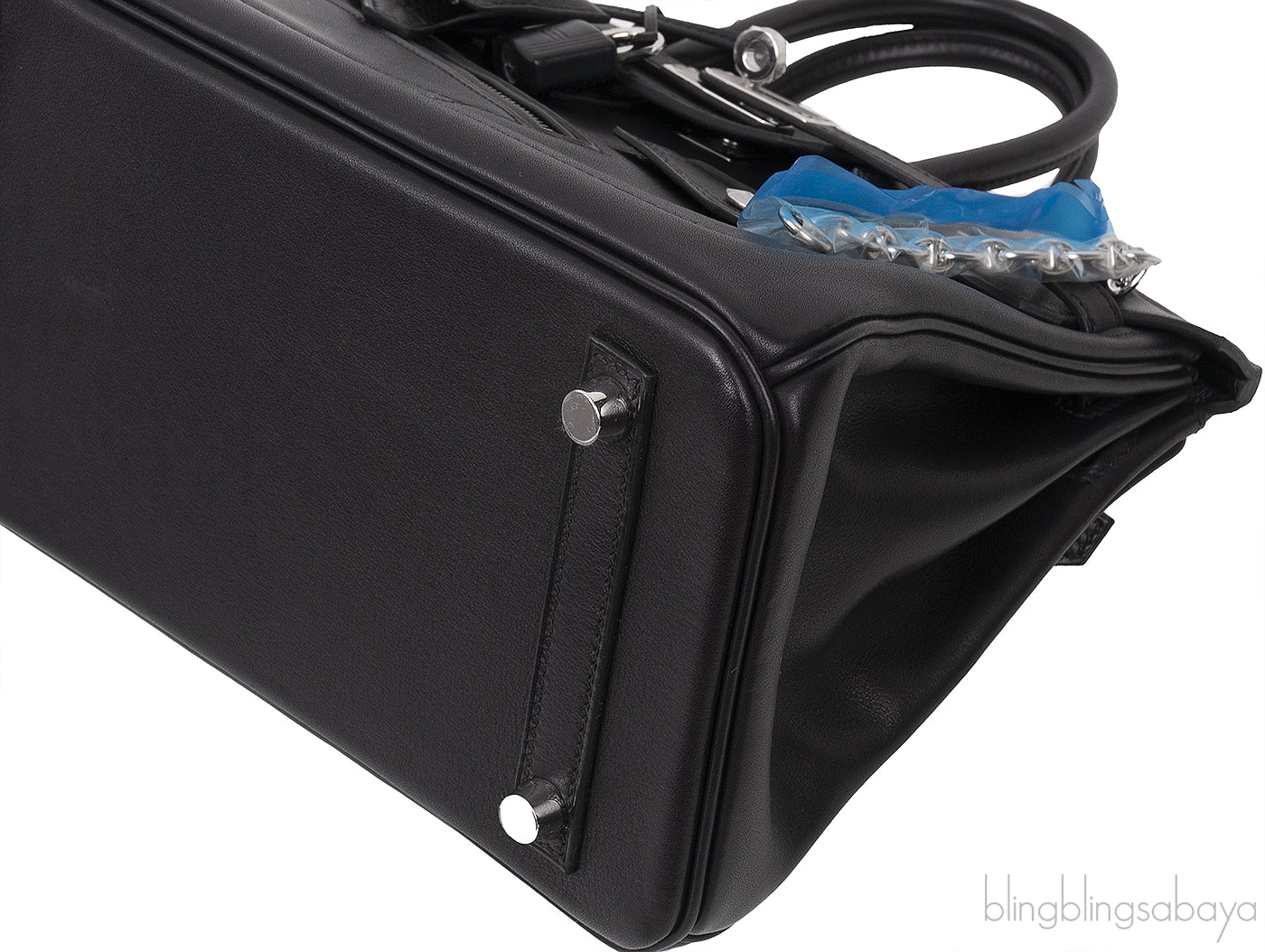 Birkin Rock 25 Black Volupto PHW Hermes Limited Edition