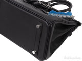 Birkin Rock 25 Black Volupto PHW Hermes Limited Edition