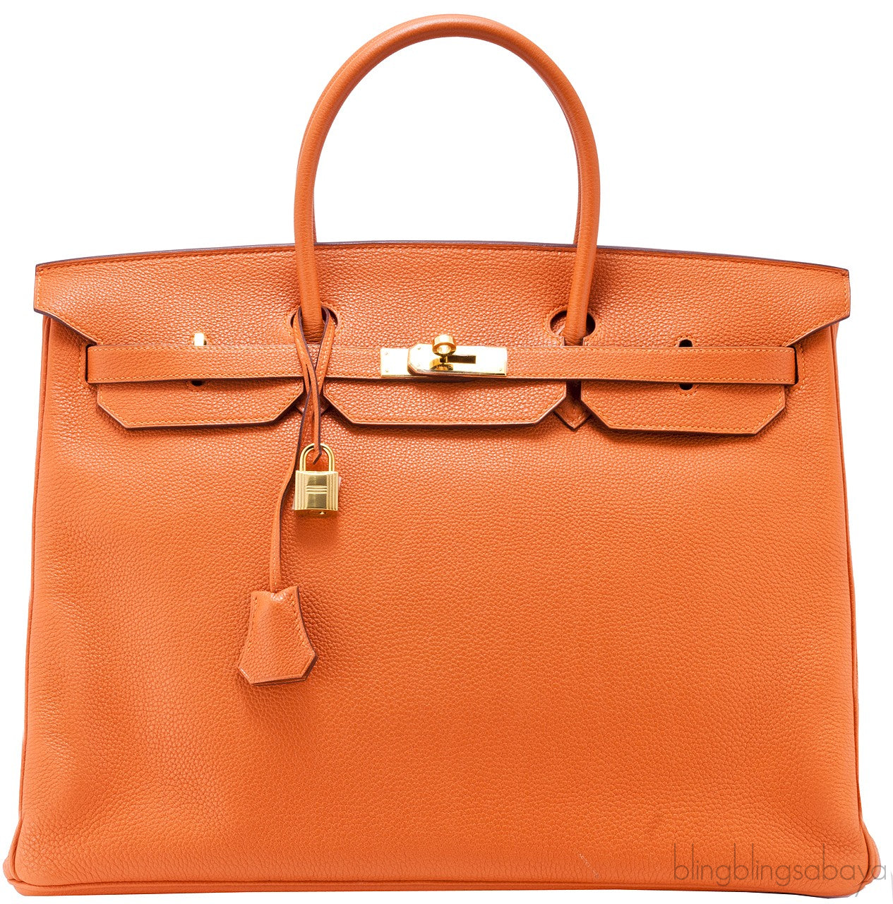 Birkin 40 Orange Togo GHW