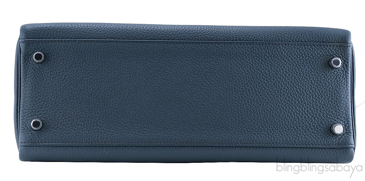 Kelly 32 Blue Orage Togo