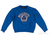 Blue Medusa Head Kids Sweatshirt