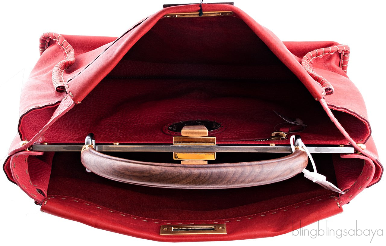 Peek-a-Boo Wooden Red Limited Ed