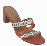 Brown Ajaccio Sandals