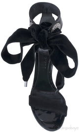 Swarovski Crystal Embellished Leather Sandals*