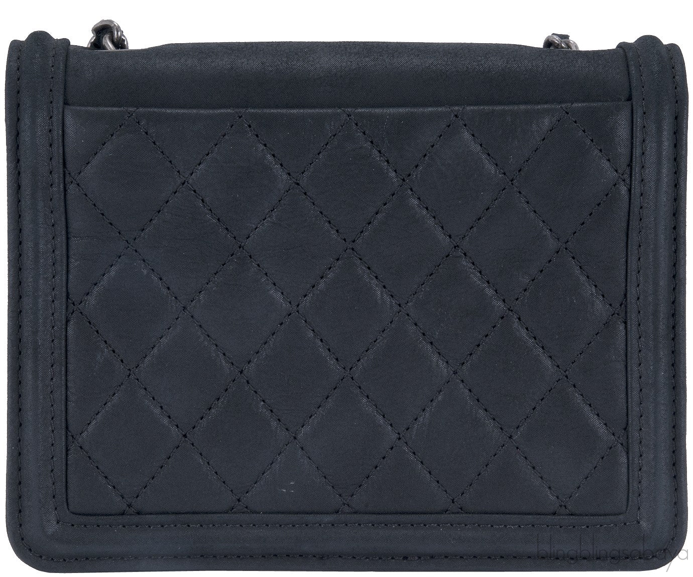 Black Boy Brick Mini Flap Bag*