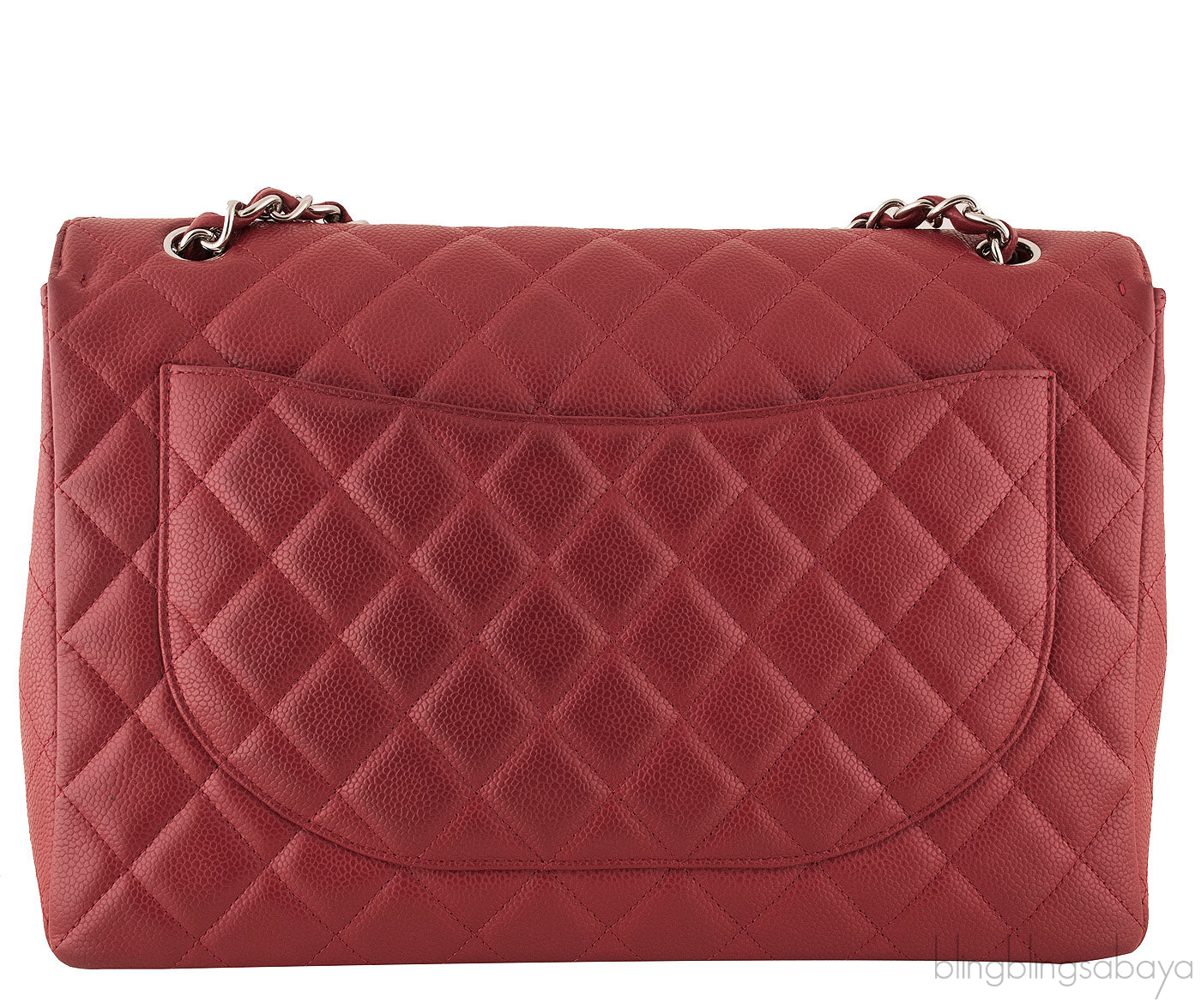 Red Caviar Maxi Flap Bag