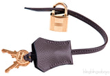 Kelly 32 Choco Sellier Epsom