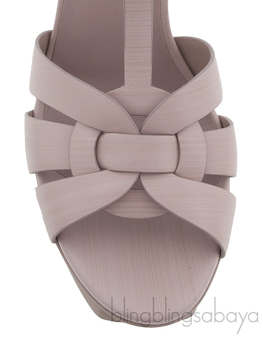 Matte Beige Textured Tribute