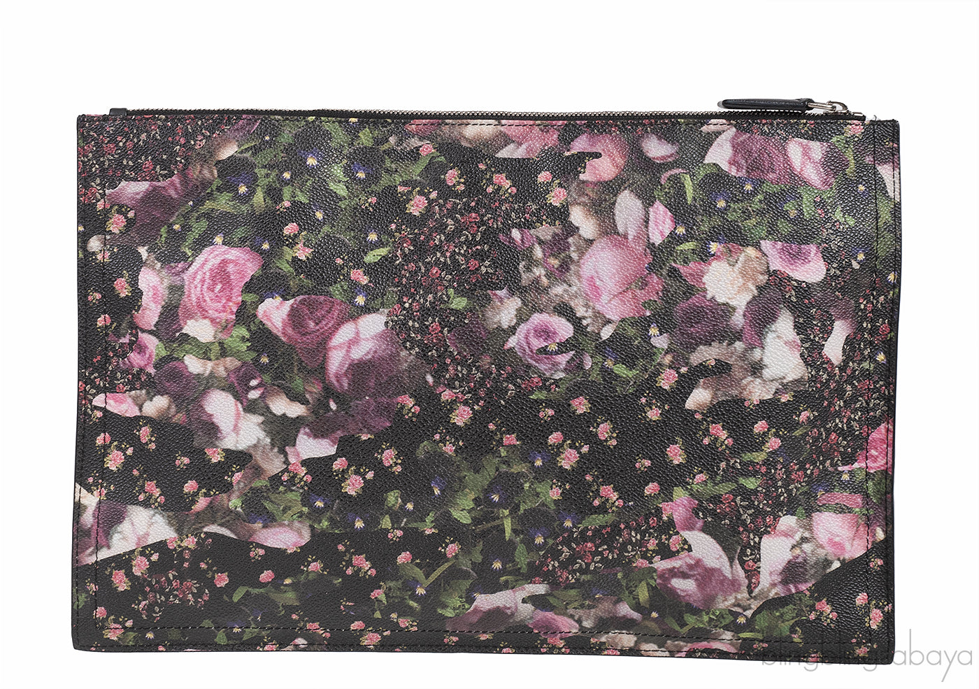 Givenchy Floral Print Large Clutch