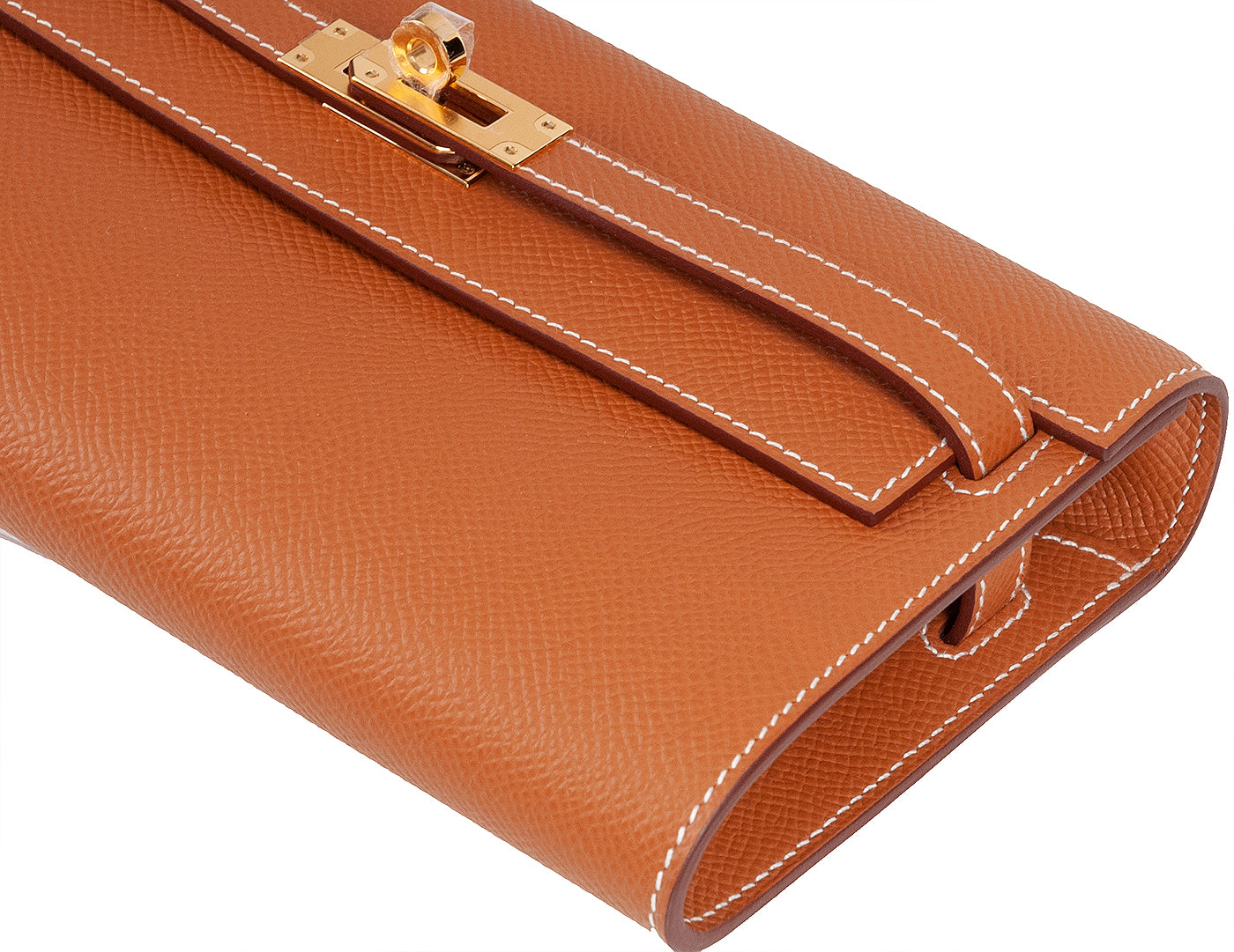 Kelly Classique To Go Gold Epsom Wallet