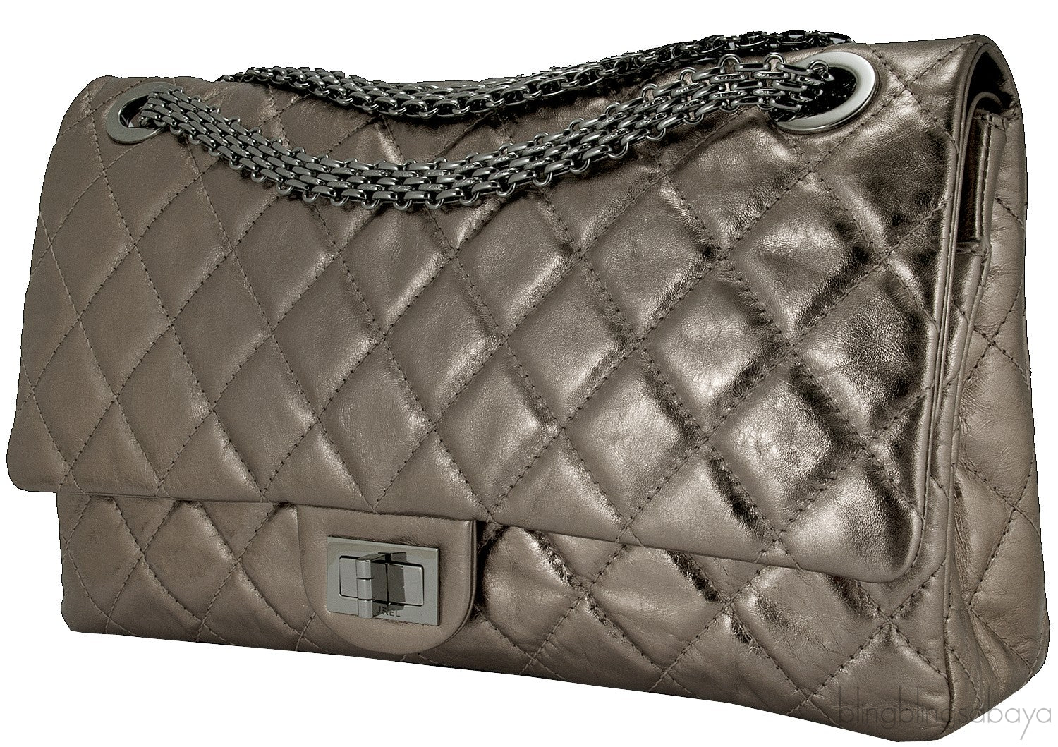 2.55 Reissue Metallic Bronze Flap Bag