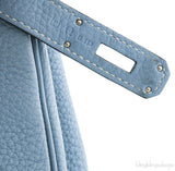 Birkin 35 Blue Lin Togo PHW